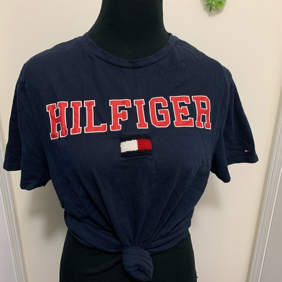 Tommy Hilfiger Rare Vintage Spell-Out Tee Shirt - Picture 13 of 14